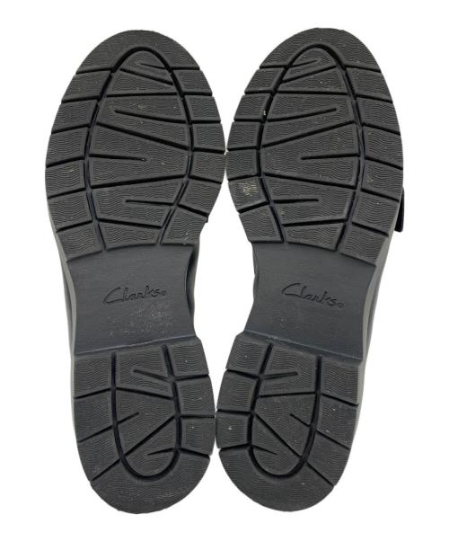 CLARKS（クラークス）CLARKS (クラークス) ローファー ブラック サイズ:23.5cmの古着・服飾アイテム