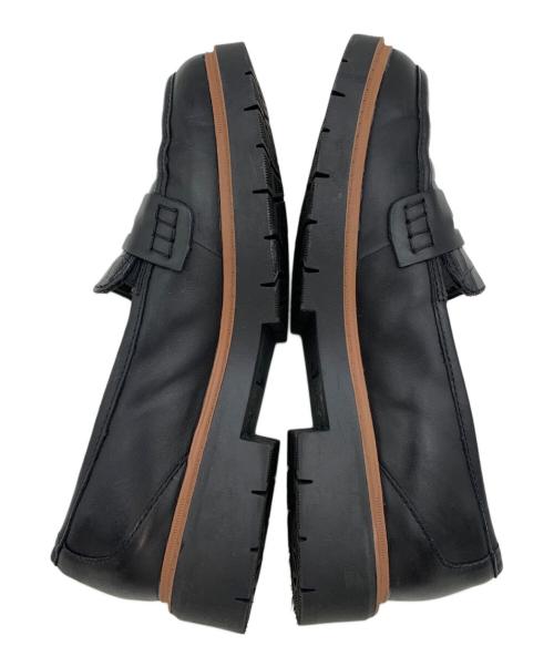 CLARKS（クラークス）CLARKS (クラークス) ローファー ブラック サイズ:23.5cmの古着・服飾アイテム