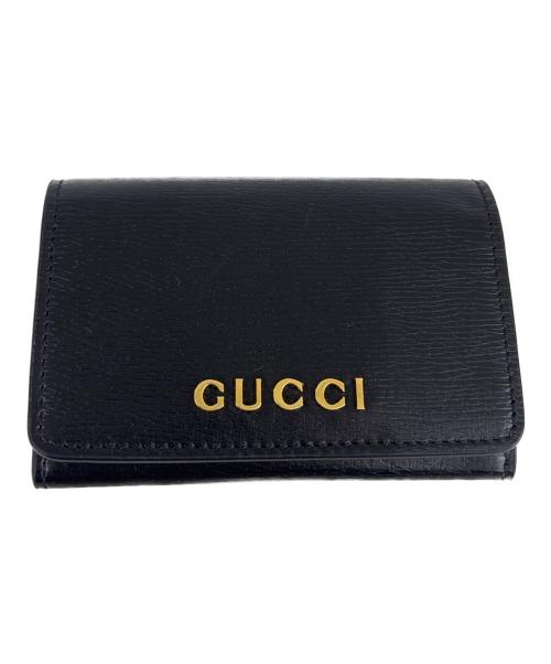 GUCCI（グッチ）GUCCI (グッチ) カードケース ブラックの古着・服飾アイテム