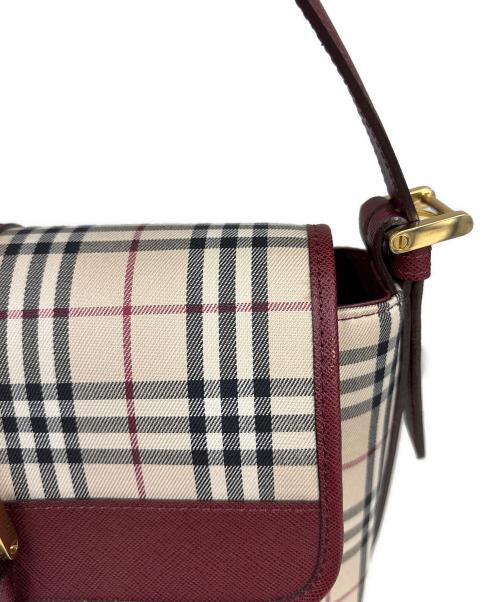BURBERRY（バーバリー）BURBERRY (バーバリー) ショルダーバッグ ベージュの古着・服飾アイテム