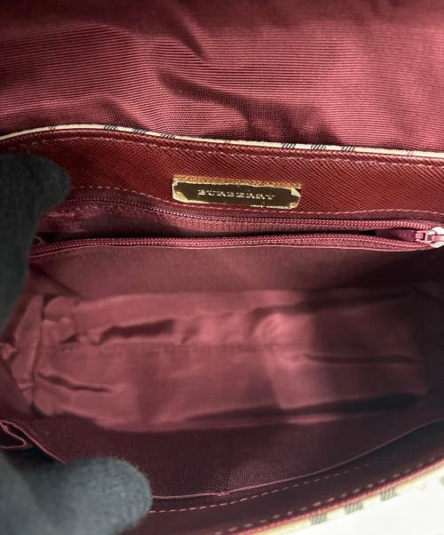 BURBERRY（バーバリー）BURBERRY (バーバリー) ショルダーバッグ ベージュの古着・服飾アイテム