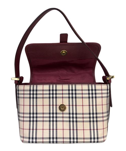 BURBERRY（バーバリー）BURBERRY (バーバリー) ショルダーバッグ ベージュの古着・服飾アイテム