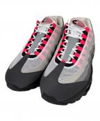 NIKEナイキ）の古着「Air Max 95 OG Big Bubble "Medium Ash/Solar Red"」｜グレー