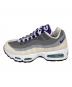 NIKE (ナイキ) WMNS AIR MAX 95 BIG BUBBLE WHITE/COURT PURPLE-EMERALD GREEN ホワイト×グレー サイズ:28.5cm：17000円
