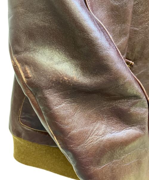 BUZZ RICKSON'S（バズリクソンズ）BUZZ RICKSON'S (バズリクソンズ) レザージャケット ブラウン サイズ:42の古着・服飾アイテム