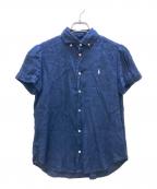 POLO RALPH LAURENポロ・ラルフローレン）の古着「半袖シャツ」｜ネイビー