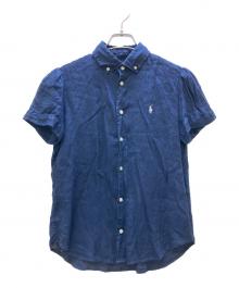 POLO RALPH LAUREN（ポロ・ラルフローレン）の古着「半袖シャツ」｜ネイビー