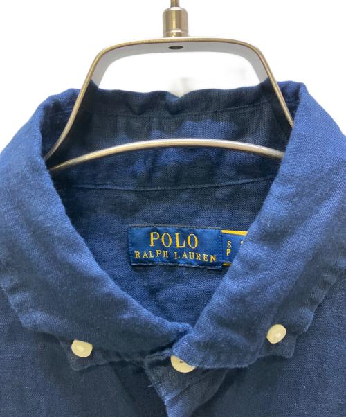 POLO RALPH LAUREN（ポロ・ラルフローレン）POLO RALPH LAUREN (ポロ・ラルフローレン) 半袖シャツ ネイビー サイズ:SPの古着・服飾アイテム