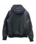 AVIREX (アヴィレックス) フーデッドリブジャケット ブラック サイズ:XL：12000円