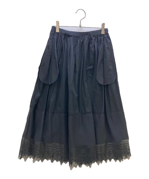 tricot COMME des GARCONS（トリココムデギャルソン）tricot COMME des GARCONS (トリココムデギャルソン) スカート ブラック サイズ:FREEの古着・服飾アイテム