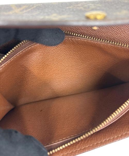 LOUIS VUITTON（ルイ ヴィトン）LOUIS VUITTON (ルイ ヴィトン) 長財布　ポシェット・ポルトモネ クレディ ブラウンの古着・服飾アイテム