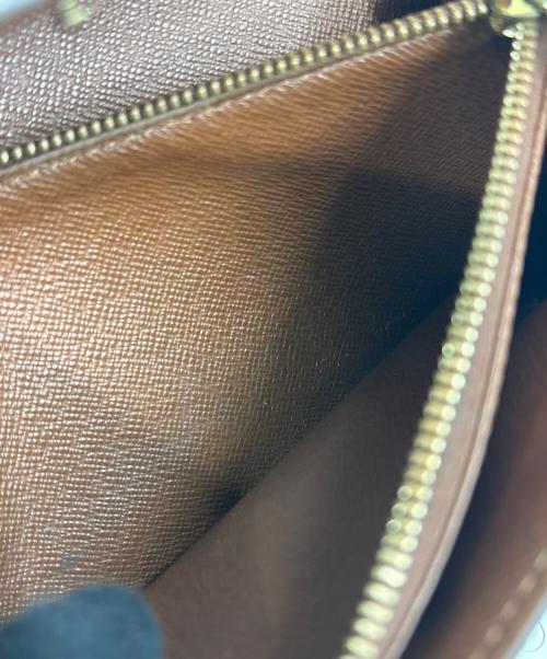 LOUIS VUITTON（ルイ ヴィトン）LOUIS VUITTON (ルイ ヴィトン) 長財布　ポシェット・ポルトモネ クレディ ブラウンの古着・服飾アイテム
