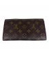 LOUIS VUITTON (ルイ ヴィトン) 長財布　ポシェット・ポルトモネ クレディ ブラウン：18000円