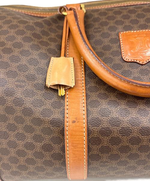 CELINE（セリーヌ）CELINE (セリーヌ) ボストンバッグ　マカダム ブラウンの古着・服飾アイテム