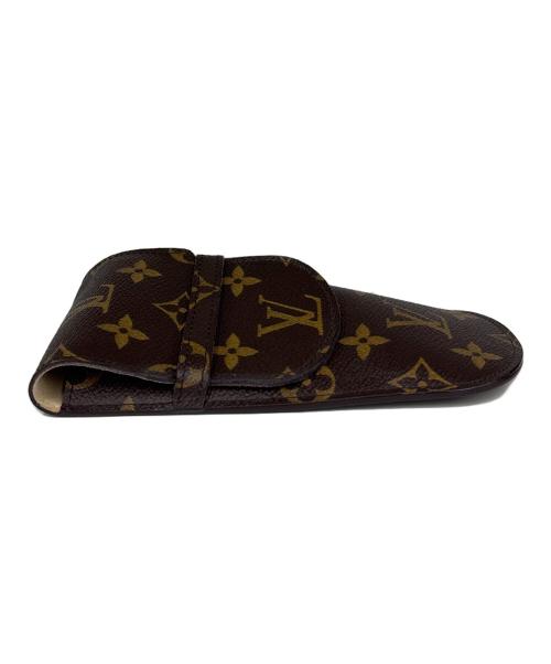 LOUIS VUITTON（ルイ ヴィトン）LOUIS VUITTON (ルイ ヴィトン) メガネケース　エテュイ リュネット ブラウンの古着・服飾アイテム