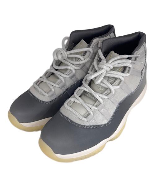 NIKE（ナイキ）NIKE (ナイキ) AIR JORDAN 11 RETRO グレー サイズ:US10.5の古着・服飾アイテム