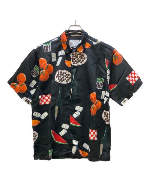 Carhartt WIP（カーハート ワーク イン プログレス）Carhartt WIP (カーハート ワーク イン プログレス) 半袖シャツ ブラック サイズ:Mの古着・服飾アイテム