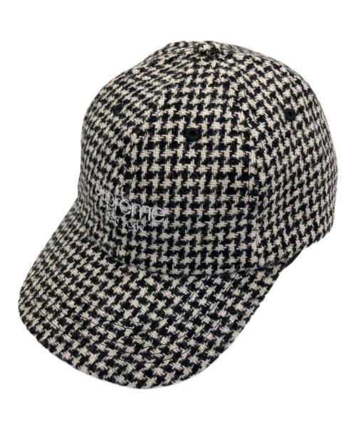 SUPREME（シュプリーム）SUPREME (シュプリーム) パネルキャップ グレー×ホワイト サイズ:ONE SIZE　58cmの古着・服飾アイテム
