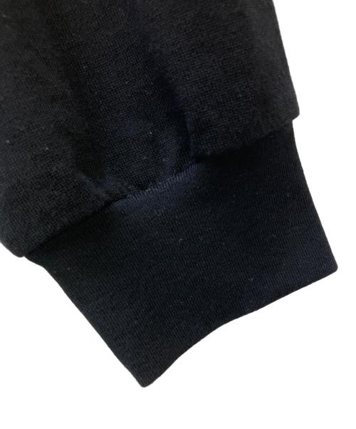 AURALEE（オーラリー）AURALEE (オーラリー) 薄手ニット SUPER HIGH GAUGE SWEAT ZIP BLOUSON ブラック サイズ:4の古着・服飾アイテム
