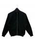AURALEE（オーラリー）の古着「薄手ニット SUPER HIGH GAUGE SWEAT ZIP BLOUSON」｜ブラック