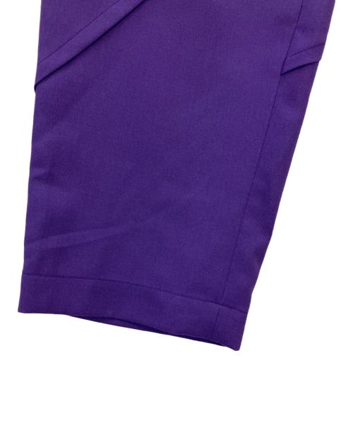 ISSEY MIYAKE MEN（イッセイミヤケメン）ISSEY MIYAKE MEN (イッセイミヤケメン) ハイブリッドウールパンツ パープル サイズ:2の古着・服飾アイテム