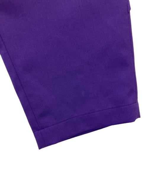 ISSEY MIYAKE MEN（イッセイミヤケメン）ISSEY MIYAKE MEN (イッセイミヤケメン) ハイブリッドウールパンツ パープル サイズ:2の古着・服飾アイテム