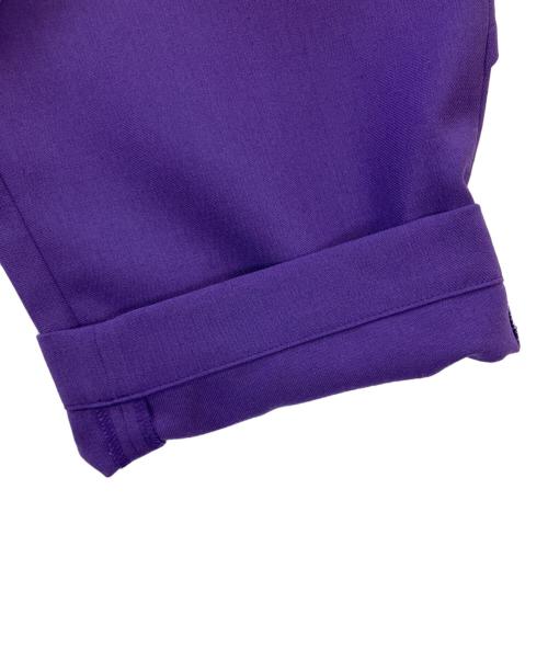 ISSEY MIYAKE MEN（イッセイミヤケメン）ISSEY MIYAKE MEN (イッセイミヤケメン) ハイブリッドウールパンツ パープル サイズ:2の古着・服飾アイテム