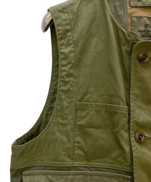 NIGEL CABOURN（ナイジェルケーボン）NIGEL CABOURN (ナイジェルケーボン) ハンティングベスト オリーブ サイズ:46の古着・服飾アイテム