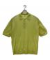 AURALEE（オーラリー）の古着「ポロシャツ KID MOHAIR SHEER KNIT POLO」｜イエロー