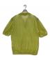 AURALEE (オーラリー) ポロシャツ KID MOHAIR SHEER KNIT POLO イエロー サイズ:4：9000円