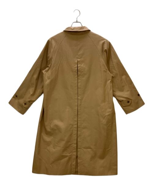 AURALEE（オーラリー）AURALEE (オーラリー) ステンカラーコート COTTON SILK GABARDINE LONG SOUTIEN COLLAR COAT ベージュ サイズ:3の古着・服飾アイテム