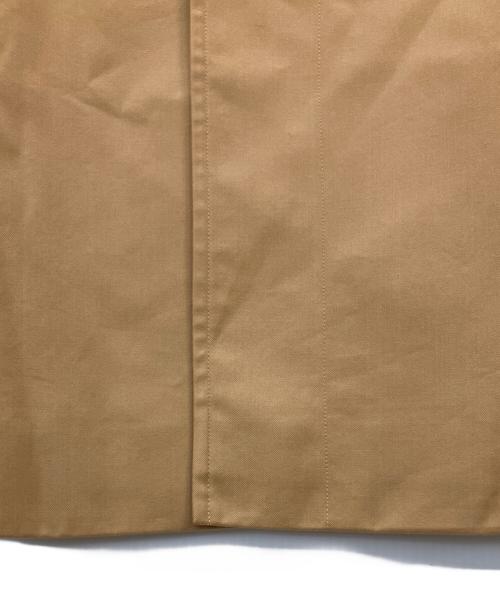AURALEE（オーラリー）AURALEE (オーラリー) ステンカラーコート COTTON SILK GABARDINE LONG SOUTIEN COLLAR COAT ベージュ サイズ:3の古着・服飾アイテム