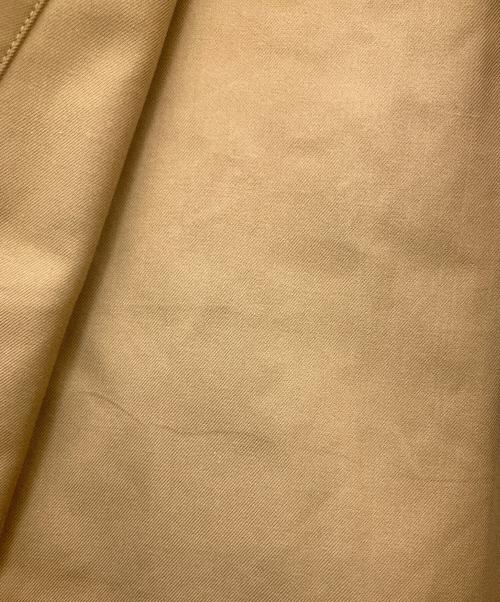 AURALEE（オーラリー）AURALEE (オーラリー) ステンカラーコート COTTON SILK GABARDINE LONG SOUTIEN COLLAR COAT ベージュ サイズ:3の古着・服飾アイテム