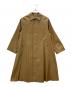 AURALEE (オーラリー) ステンカラーコート COTTON SILK GABARDINE LONG SOUTIEN COLLAR COAT ベージュ サイズ:3：40000円