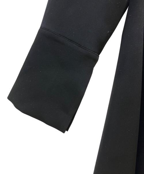 ENFOLD（エンフォルド）ENFOLD (エンフォルド) 長袖ワンピース WIDE-CUFF DRESS ブラック サイズ:36の古着・服飾アイテム