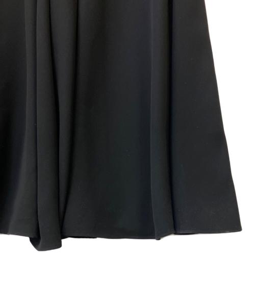 ENFOLD（エンフォルド）ENFOLD (エンフォルド) 長袖ワンピース WIDE-CUFF DRESS ブラック サイズ:36の古着・服飾アイテム
