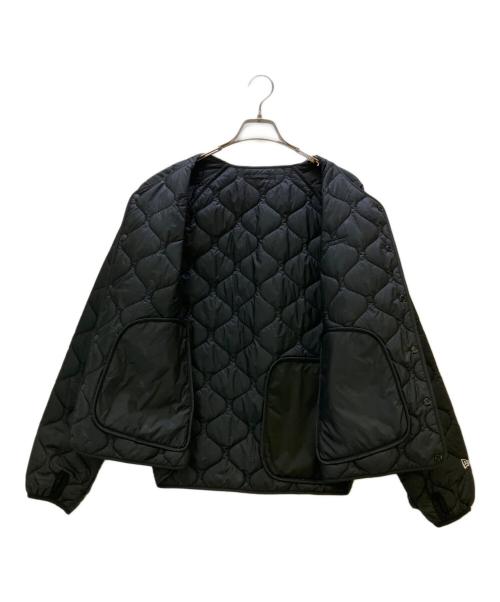 New Era（ニューエラ）New Era (ニューエラ) キルティングジャケット ブラック サイズ:Mの古着・服飾アイテム