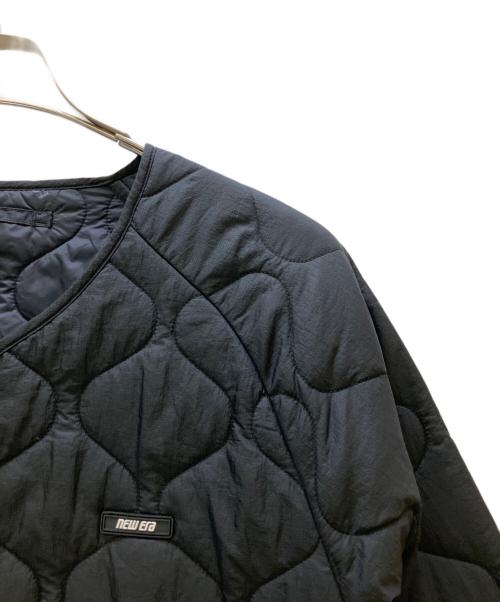 New Era（ニューエラ）New Era (ニューエラ) キルティングジャケット ブラック サイズ:Mの古着・服飾アイテム
