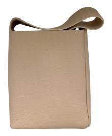 Aeta（アエタ）の古着「ショルダーバッグ　PG LEATHER SHOULDER : XS」｜ベージュ