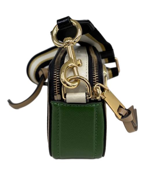 Marc by Marc Jacobs（マークバイマークジェイコブス）Marc by Marc Jacobs (マークバイマークジェイコブス) ショルダーバッグ ベージュ×グリーンの古着・服飾アイテム
