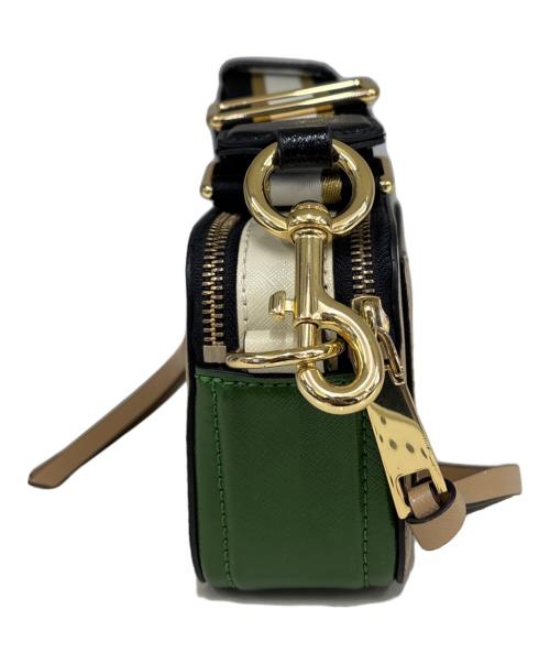 Marc by Marc Jacobs（マークバイマークジェイコブス）Marc by Marc Jacobs (マークバイマークジェイコブス) ショルダーバッグ ベージュ×グリーンの古着・服飾アイテム