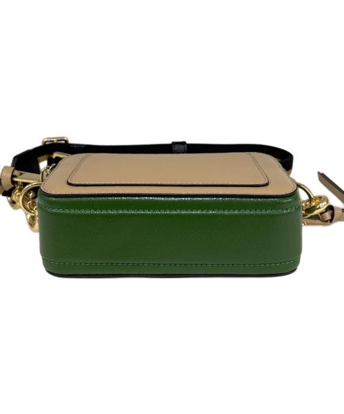 Marc by Marc Jacobs（マークバイマークジェイコブス）Marc by Marc Jacobs (マークバイマークジェイコブス) ショルダーバッグ ベージュ×グリーンの古着・服飾アイテム