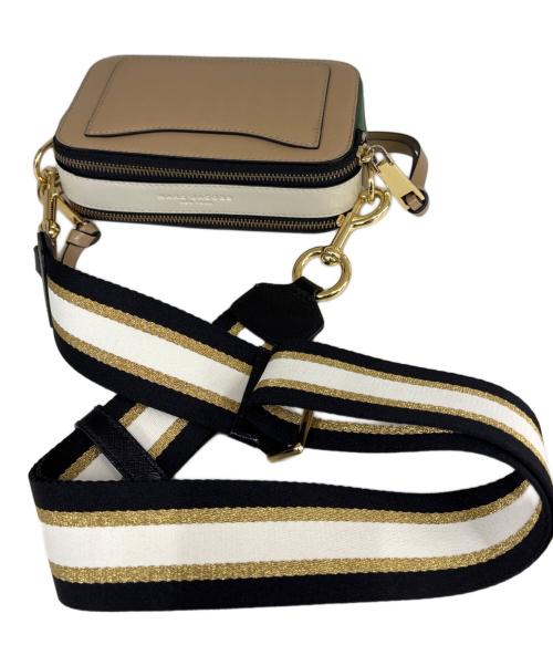 Marc by Marc Jacobs（マークバイマークジェイコブス）Marc by Marc Jacobs (マークバイマークジェイコブス) ショルダーバッグ ベージュ×グリーンの古着・服飾アイテム