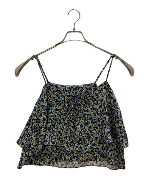 ticca（ティッカ）ticca (ティッカ) 2WAYフラワープリントビスヴェSP ネイビー サイズ:Fの古着・服飾アイテム