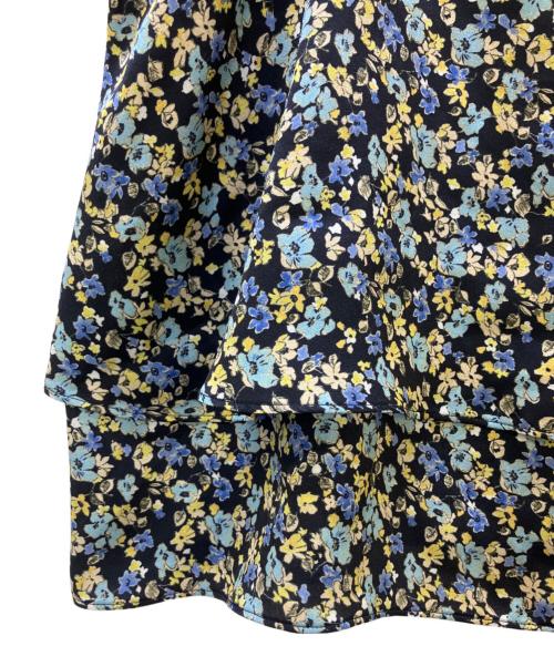 ticca（ティッカ）ticca (ティッカ) 2WAYフラワープリントビスヴェSP ネイビー サイズ:Fの古着・服飾アイテム