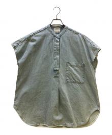 Conte（コンテ）の古着「デニム スキッパーシャツ 26SS」｜インディゴ