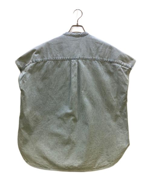 Conte（コンテ）conte (コンテ) デニム スキッパーシャツ 26SS インディゴ サイズ:記載なしの古着・服飾アイテム