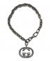 GUCCI (グッチ) インターロッキングブレスット シルバー：14000円