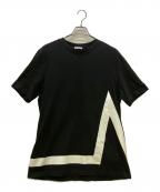 MONCLERモンクレール）の古着「半袖カットソー SS TSHIRT」｜ブラック