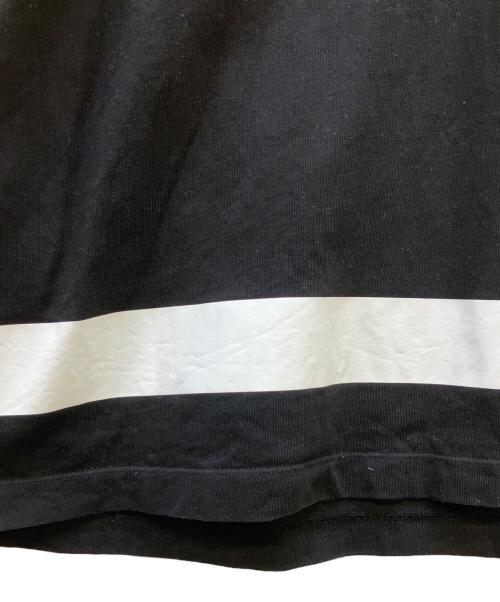 MONCLER（モンクレール）MONCLER (モンクレール) 半袖カットソー SS TSHIRT ブラック サイズ:Lの古着・服飾アイテム